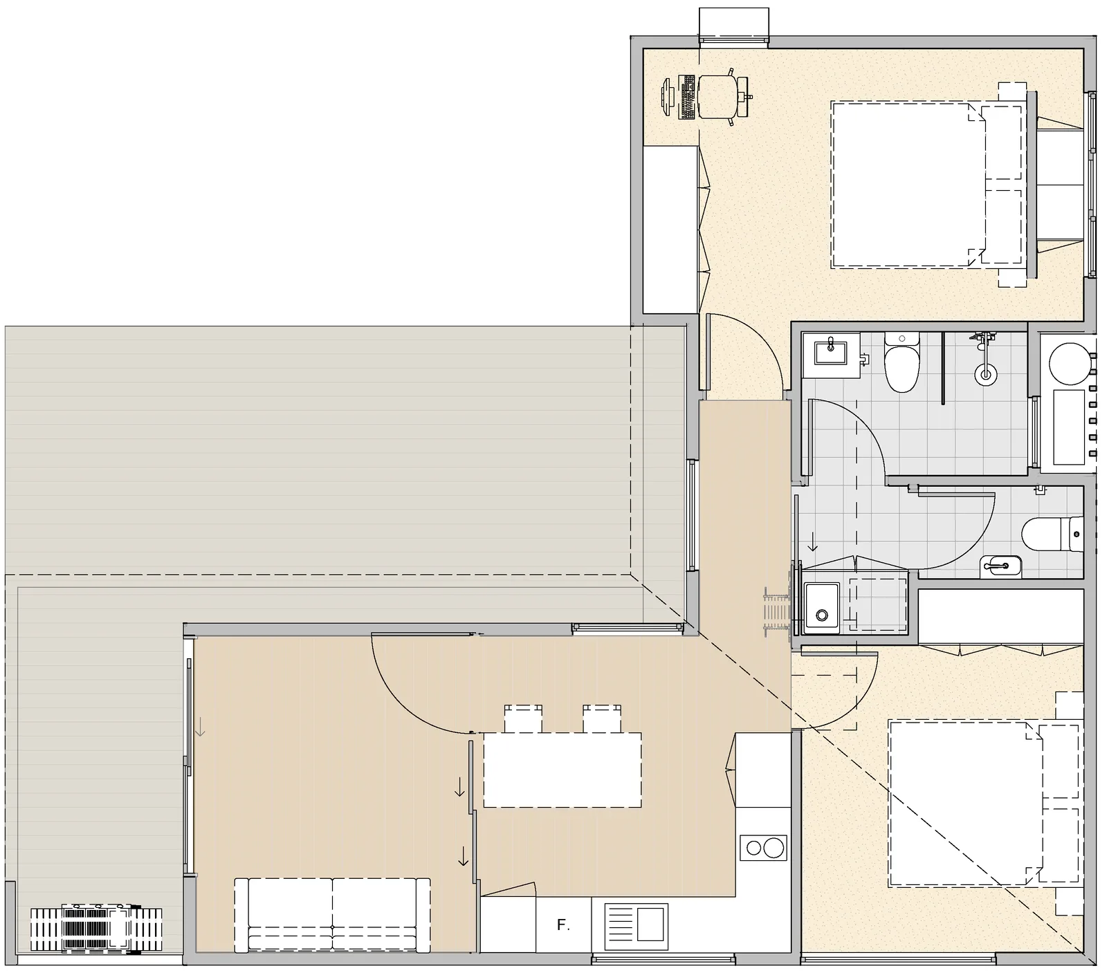 The Dual 63 — floor plan